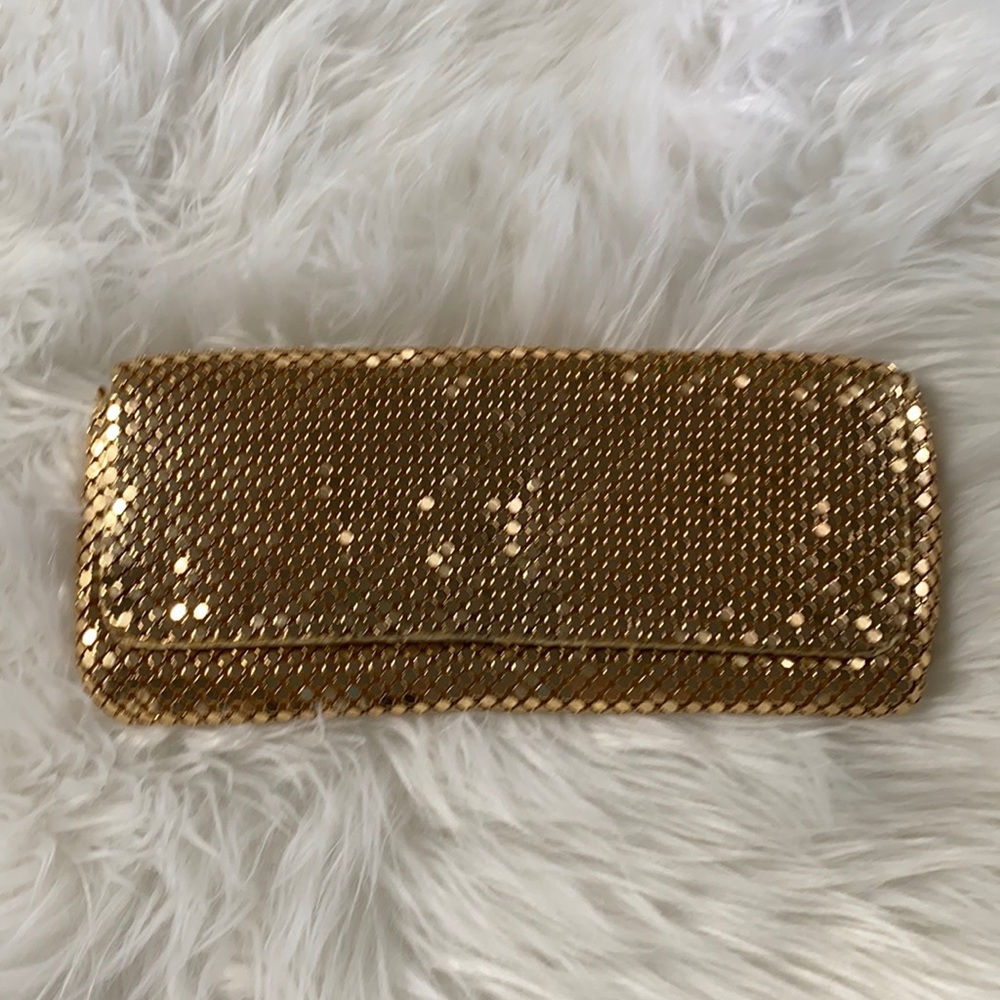 Vintage gold clutch